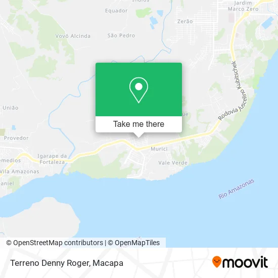 Terreno Denny Roger map