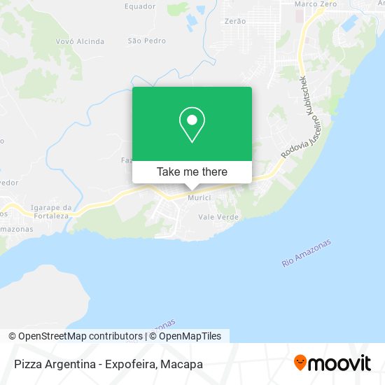 Mapa Pizza Argentina - Expofeira