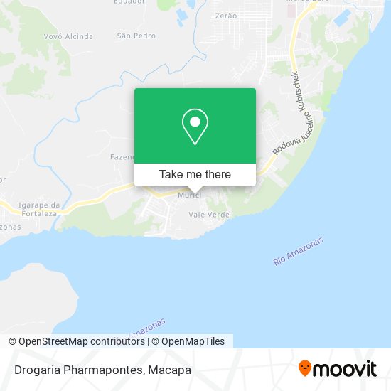 Drogaria Pharmapontes map