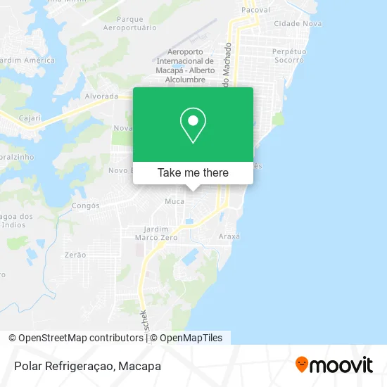 Polar Refrigeraçao map