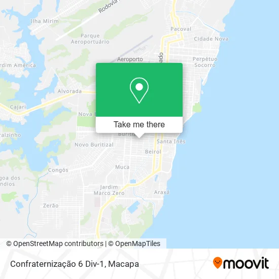 Confraternização 6 Div-1 map