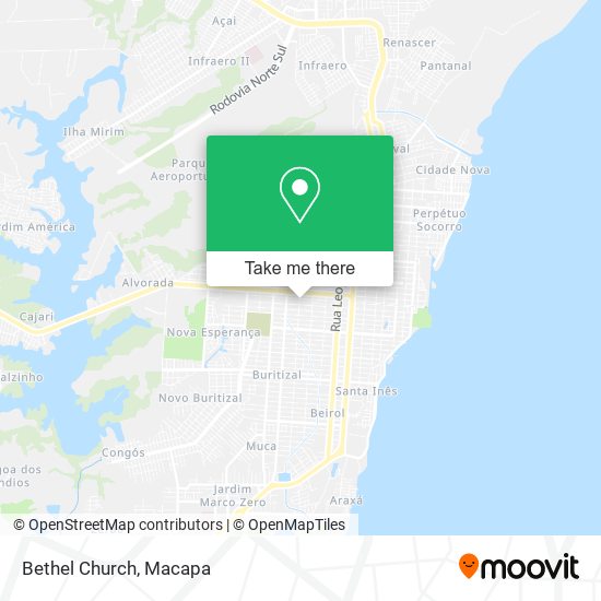 Bethel Church map