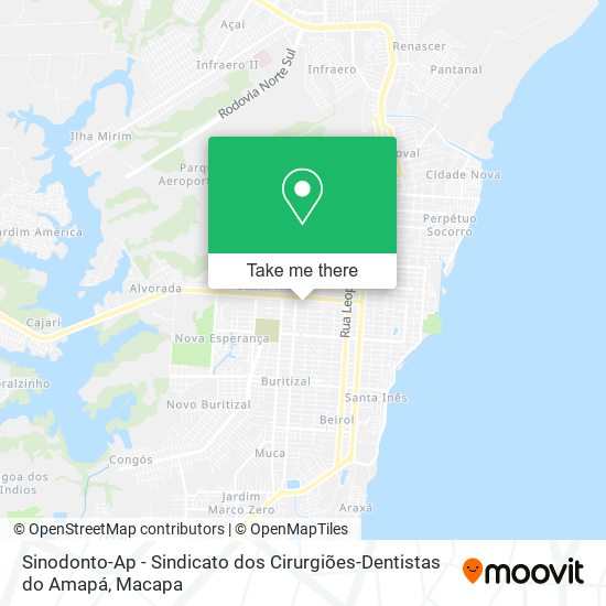 Mapa Sinodonto-Ap - Sindicato dos Cirurgiões-Dentistas do Amapá