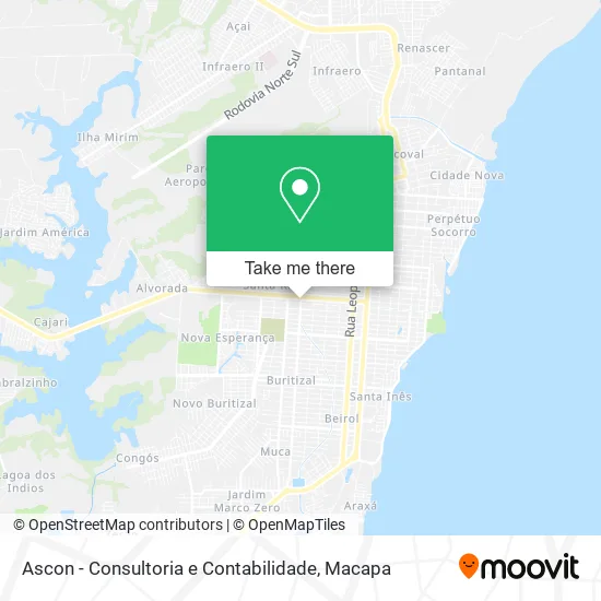 Ascon - Consultoria e Contabilidade map