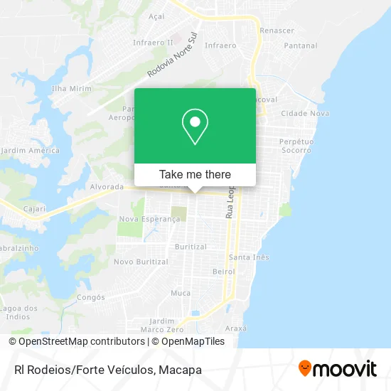 Rl Rodeios/Forte Veículos map