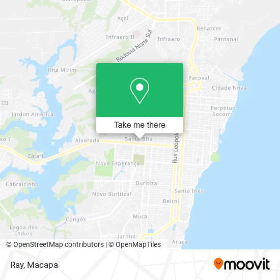 Ray map