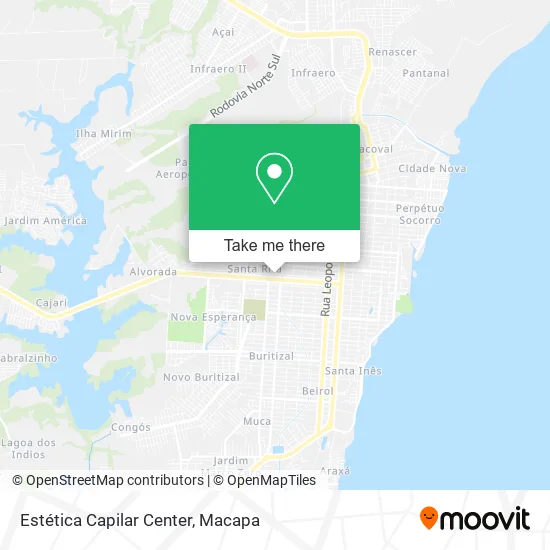 Estética Capilar Center map