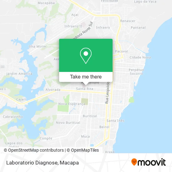 Laboratorio Diagnose map