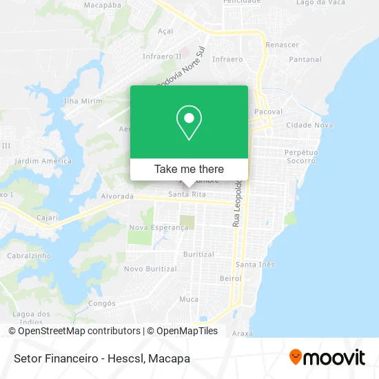 Setor Financeiro - Hescsl map