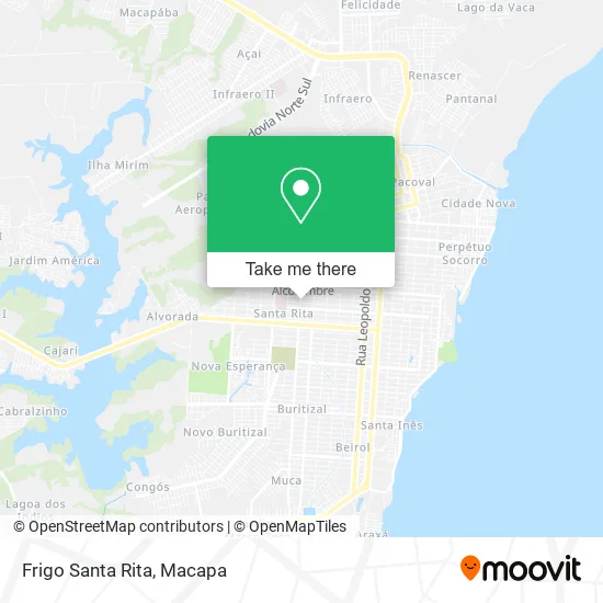 Frigo Santa Rita map