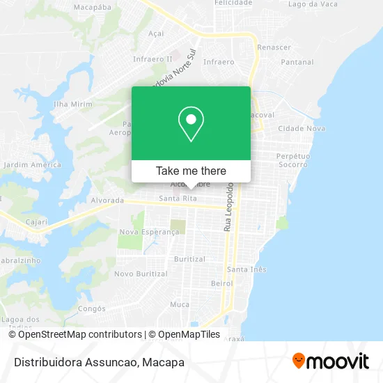 Distribuidora Assuncao map