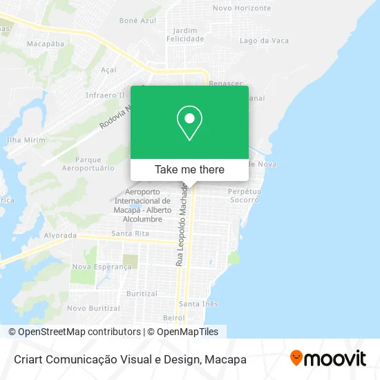 Criart Comunicação Visual e Design map