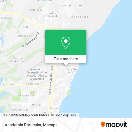 Academia Particular map