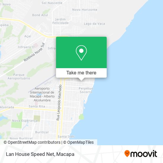 Lan House Speed Net map