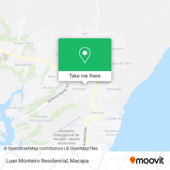 Luan Monteiro Residencial map