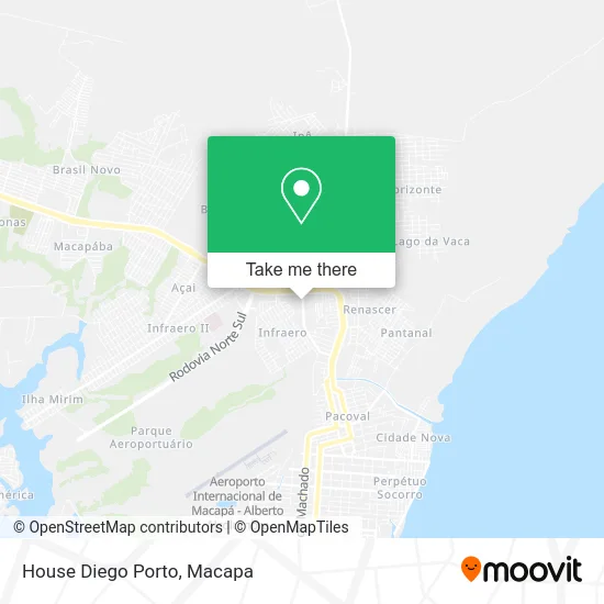 House Diego Porto map