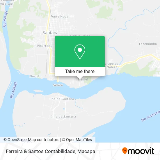 Ferreira & Santos Contabilidade map