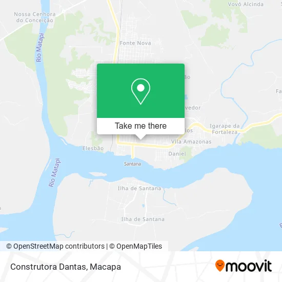 Construtora Dantas map
