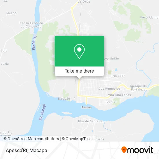 Apesca'Rt map