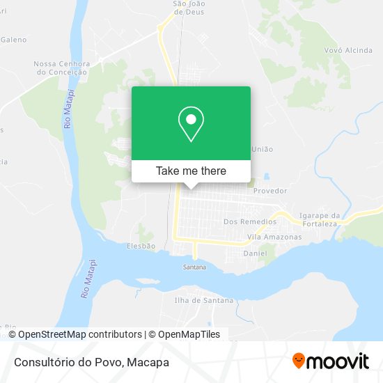 Consultório do Povo map