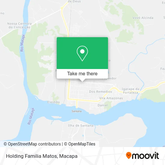 Holding Familia Matos map