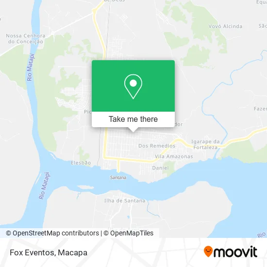 Fox Eventos map