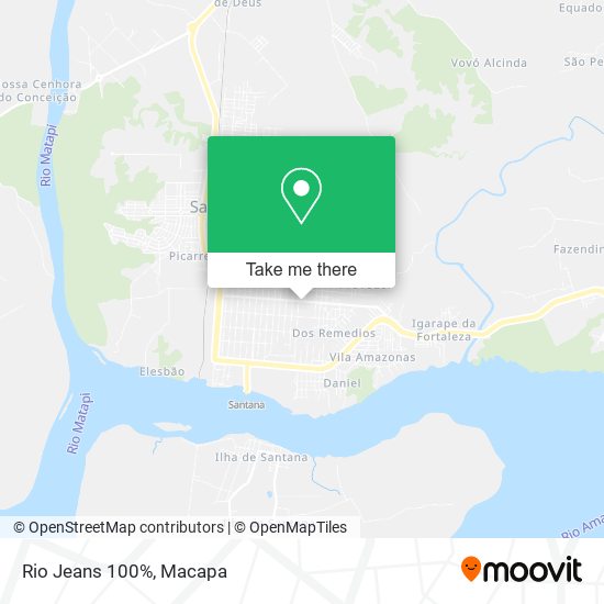 Rio Jeans 100% map