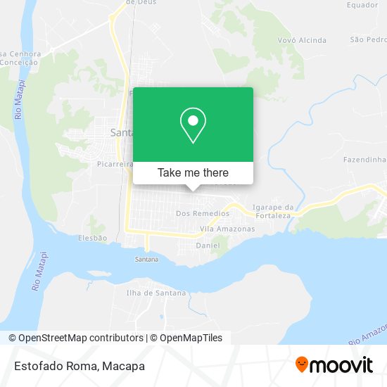 Estofado Roma map