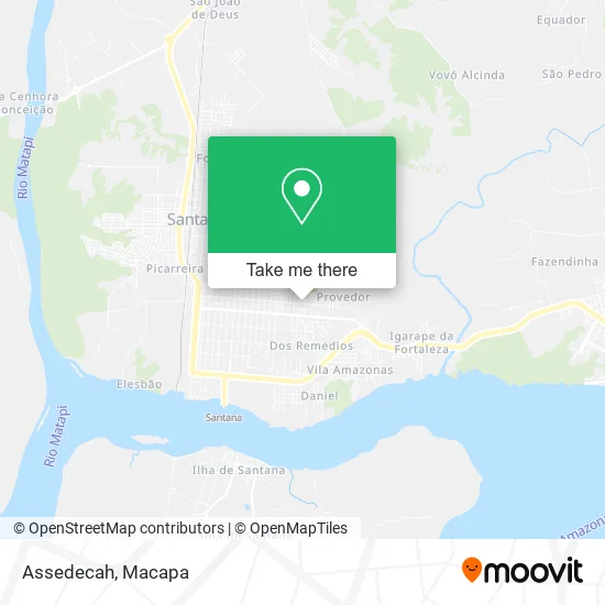 Assedecah map
