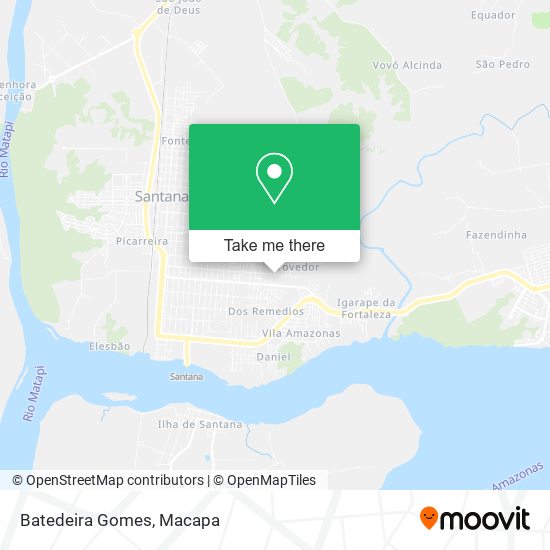Mapa Batedeira Gomes