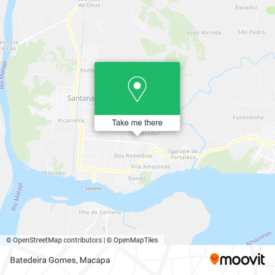 Batedeira Gomes map