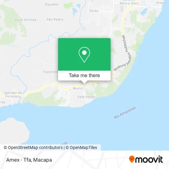 Amex - Tfa map