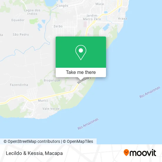 Lecildo & Kessia map