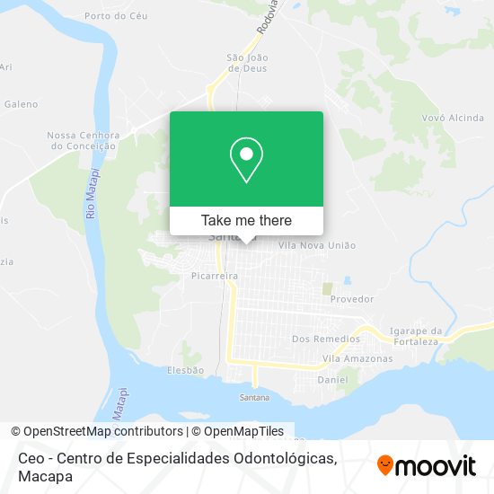 Mapa Ceo - Centro de Especialidades Odontológicas