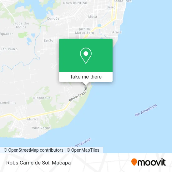 Robs Carne de Sol map