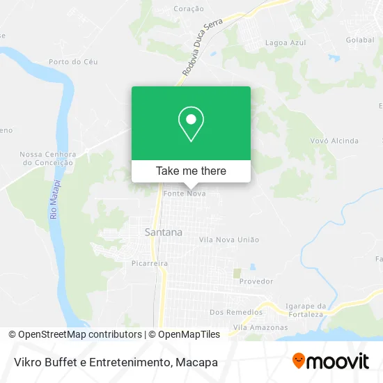 Vikro Buffet e Entretenimento map