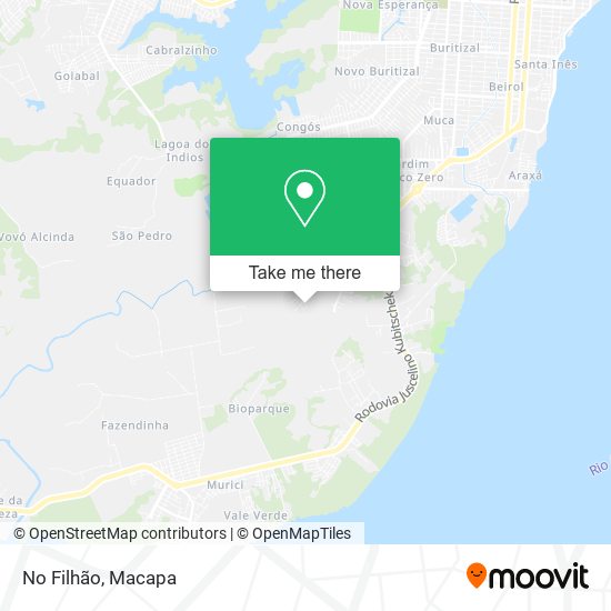 No Filhão map