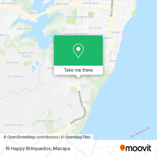 Ri Happy Brinquedos map