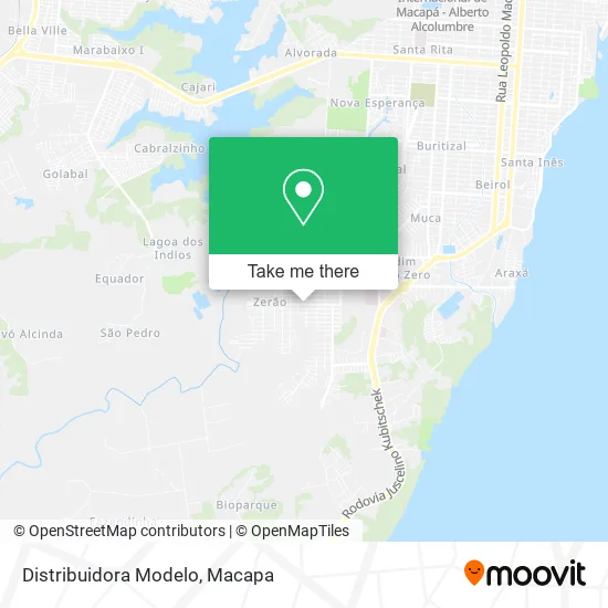 Distribuidora Modelo map