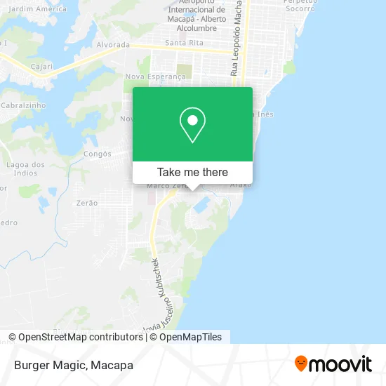 Burger Magic map
