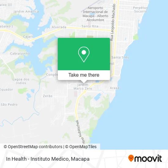 In Health - Instituto Medico map