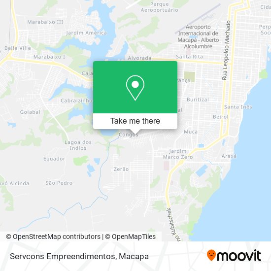 Servcons Empreendimentos map