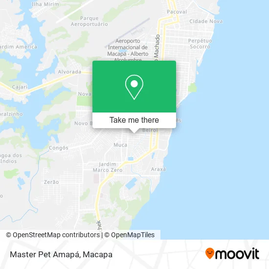 Master Pet Amapá map