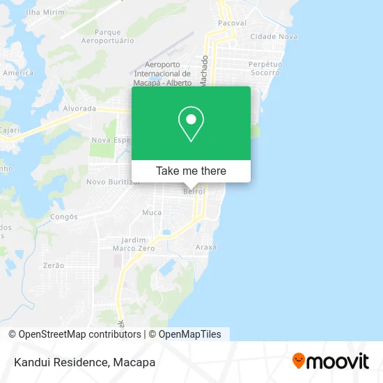 Kandui Residence map