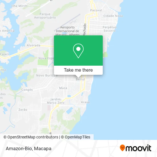 Amazon-Bio map