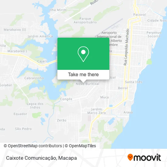 Caixote Comunicação map