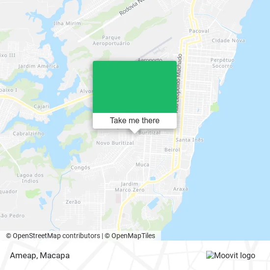 Ameap map