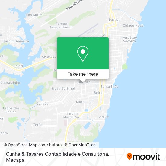 Cunha & Tavares Contabilidade e Consultoria map