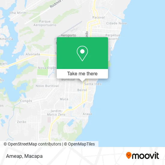 Ameap map