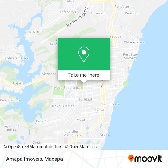 Mapa Amapa Imoveis